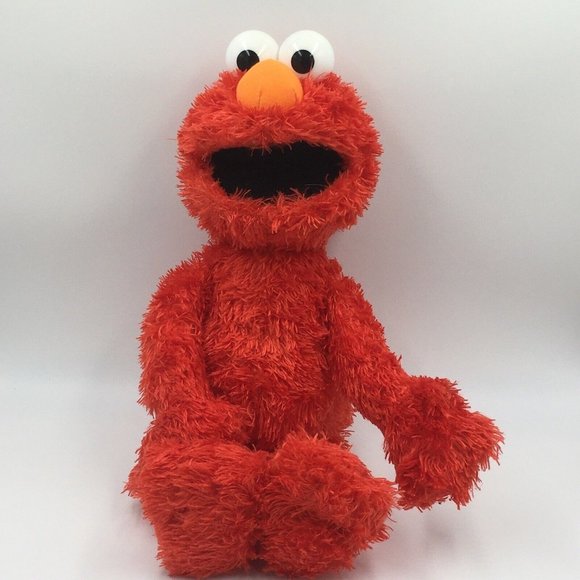 Sesame Street ELMO 14" Plush Stuffed Animal 2010 by GUND - Picture 1 of 8
